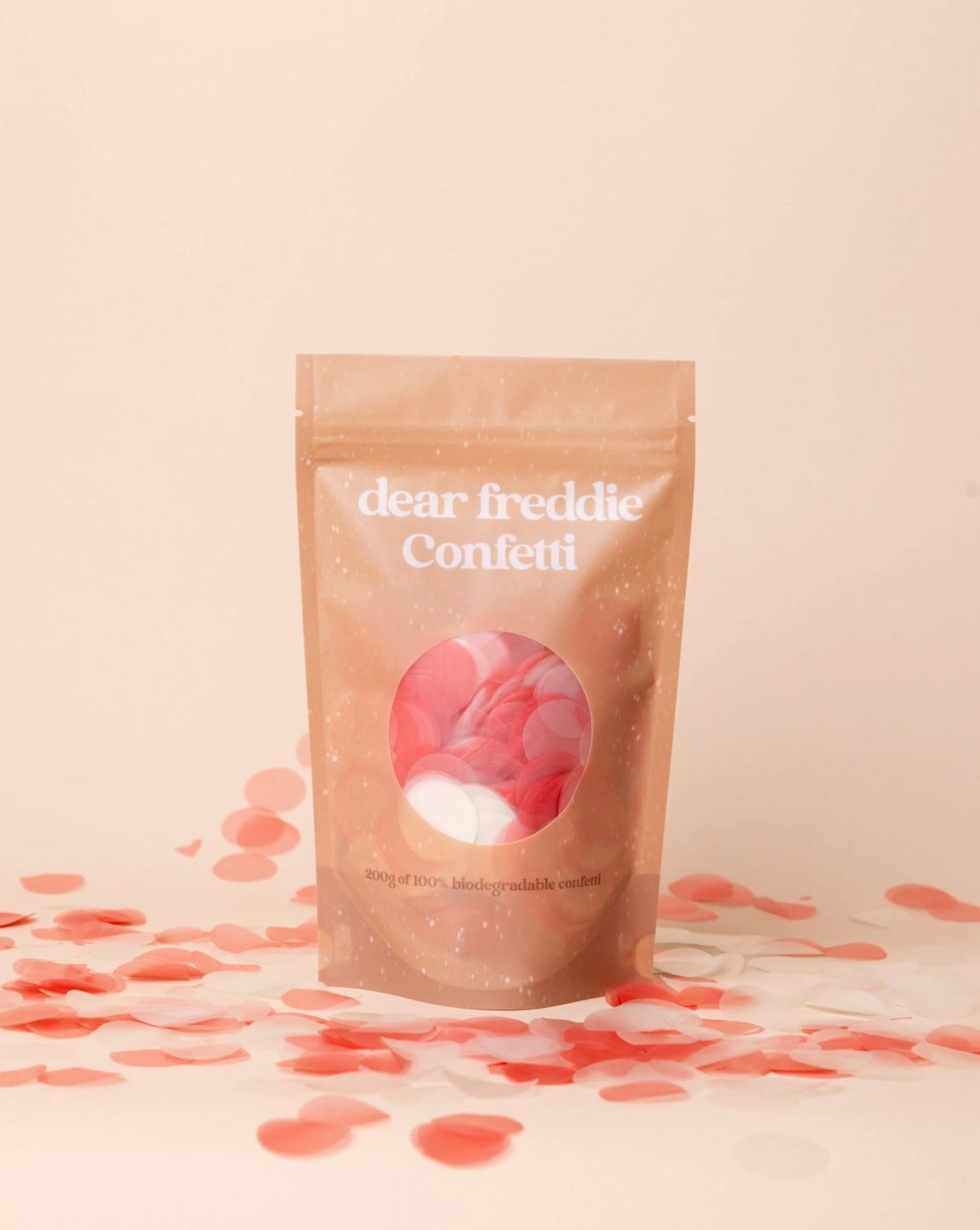 Strawberry Swirl Biodegradable Confetti