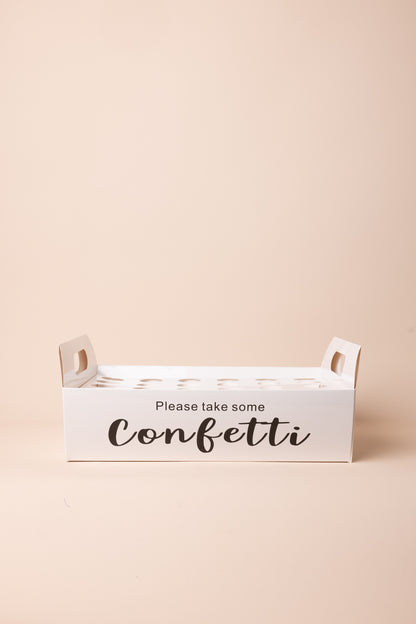 Confetti Cone Tray